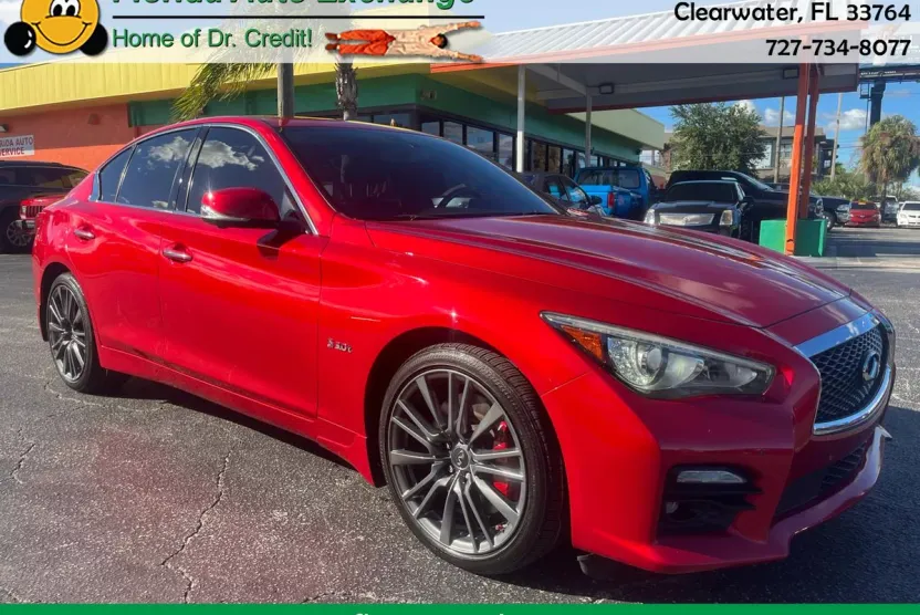 2017 Infiniti Q50 Red Sport 400 AWD photo 1