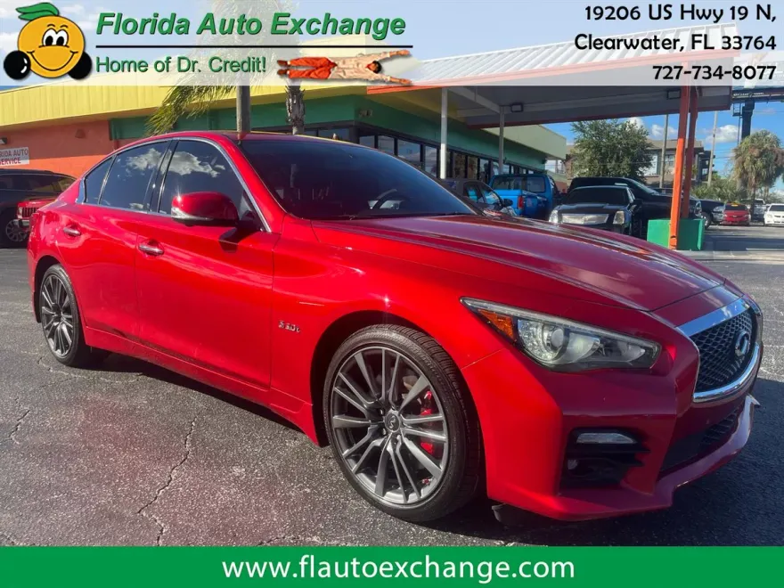 2017 Infiniti Q50 Red Sport 400 AWD photo 1
