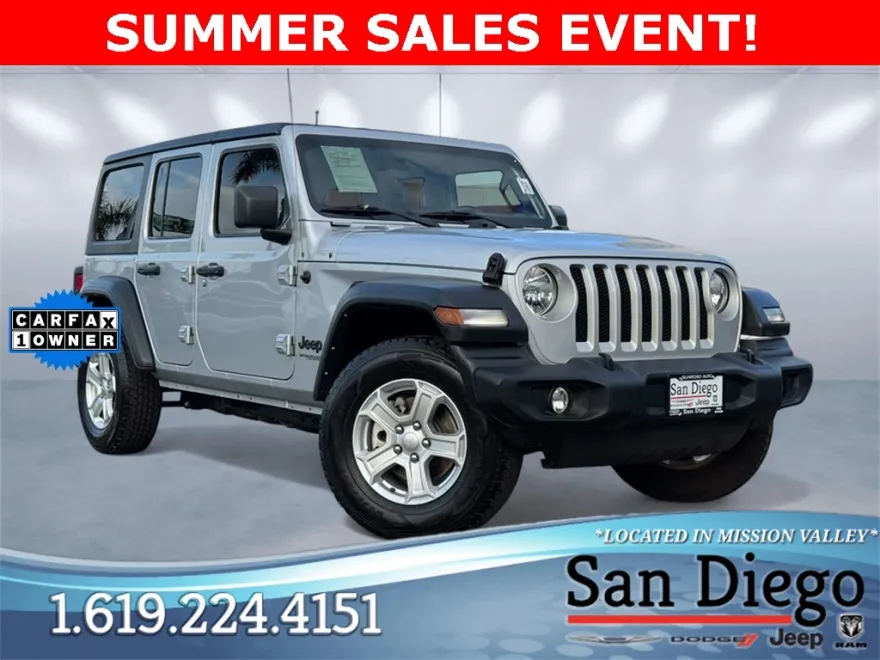 2022 Jeep Wrangler Unlimited Sport S photo 1