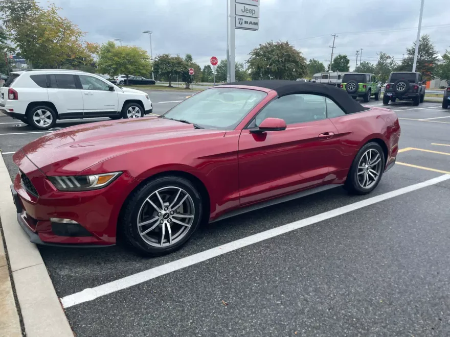 2016 Ford Mustang EcoBoost Premium Convertible photo 1