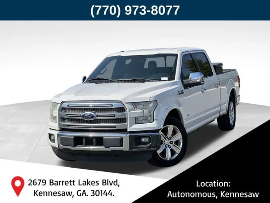2015 Ford F-150 Platinum photo 1