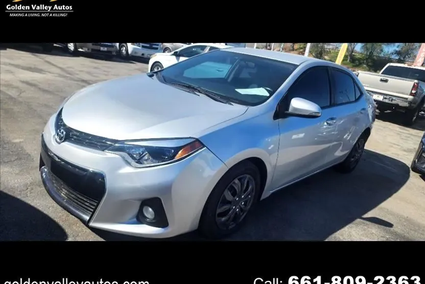 2016 Toyota Corolla S Premium photo 1