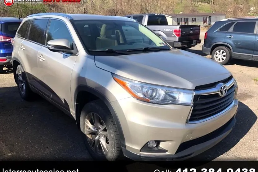 2015 Toyota Highlander XLE photo 1