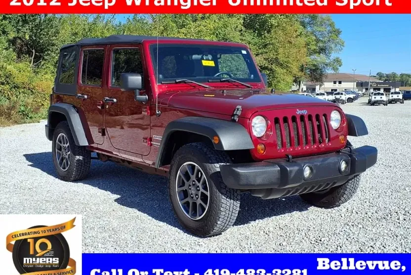 2012 Jeep Wrangler Unlimited Sport photo 1