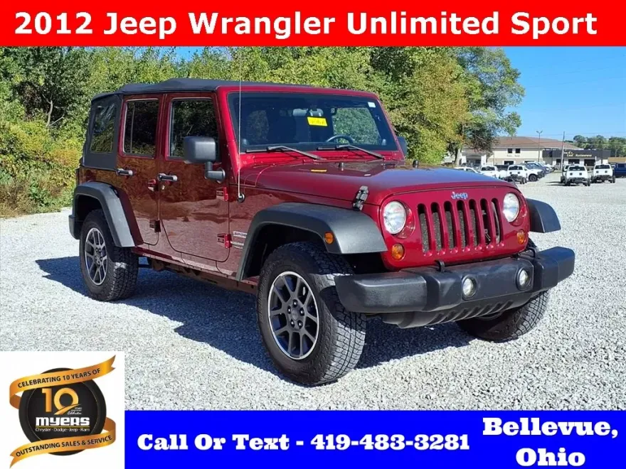 2012 Jeep Wrangler Unlimited Sport photo 1