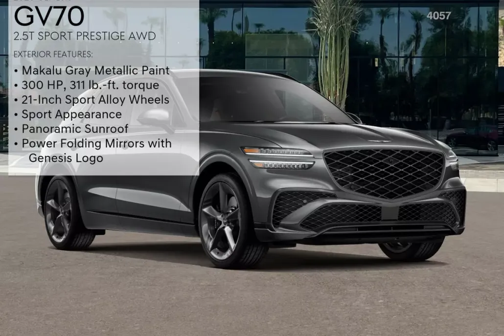 2026 Genesis GV70 2.5T Sport Prestige photo 1