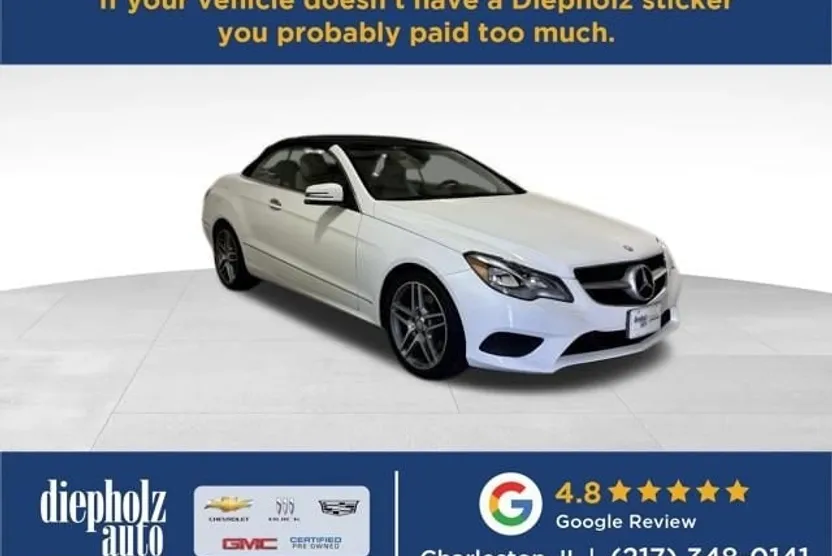 2014 Mercedes Benz E 350 Cabriolet photo 1