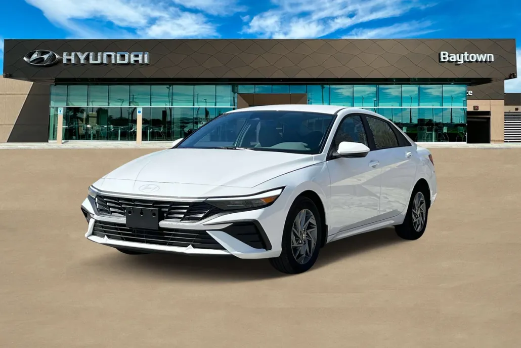 2025 Hyundai Elantra Hybrid Blue photo 1
