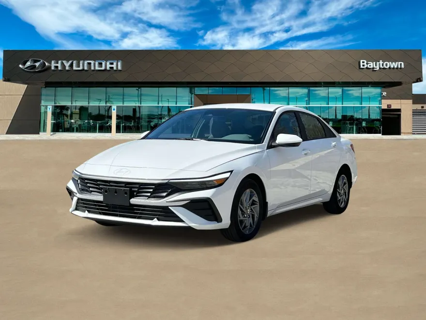 2025 Hyundai Elantra Hybrid Blue photo 1
