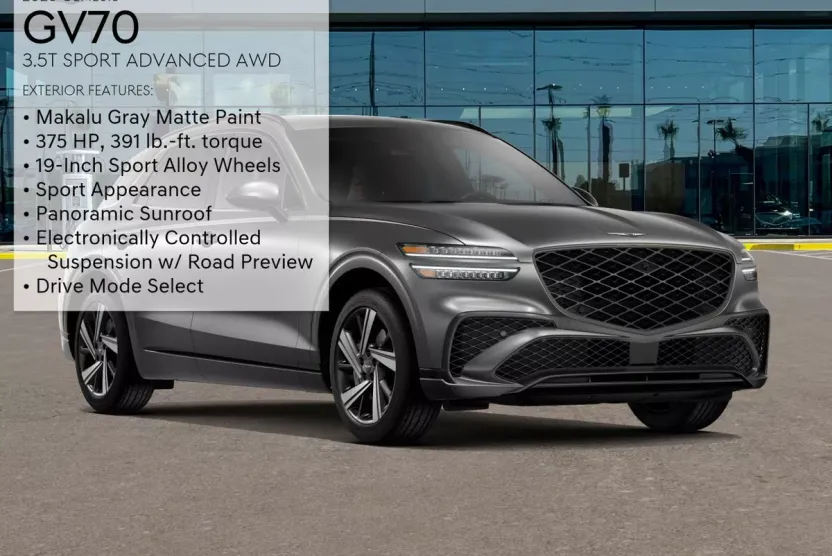 2026 Genesis GV70 3.5T Sport Advanced photo 1