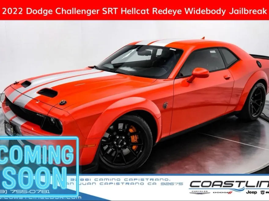 2022 Dodge Challenger SRT8 Hellcat Redeye Widebody photo 1