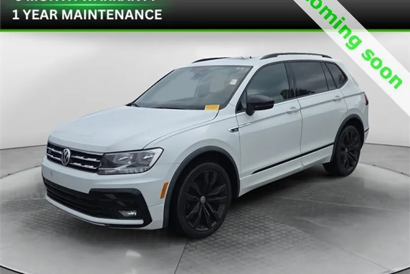 2021 Volkswagen Tiguan SE R-Line Black photo 1