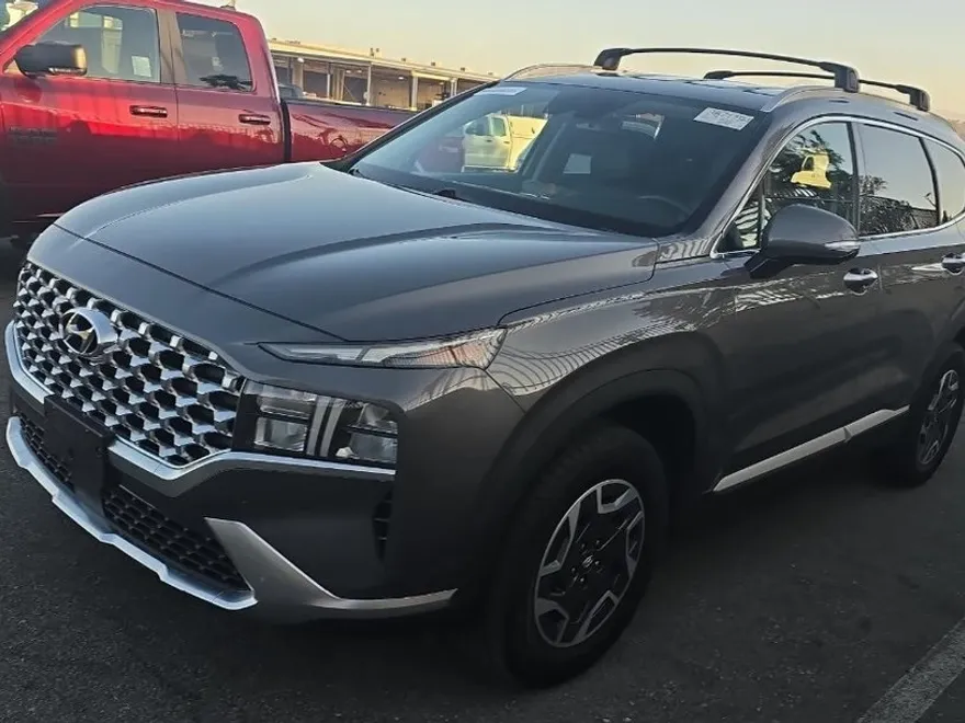 2021 Hyundai Santa Fe Blue photo 1