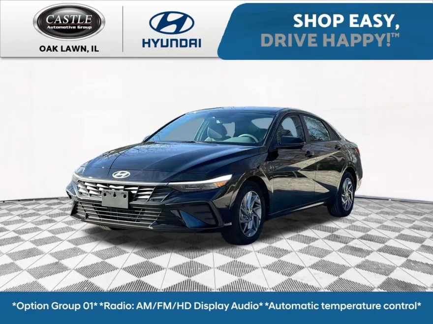 2025 Hyundai Elantra Hybrid Blue photo 1