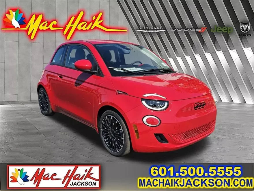 2024 Fiat 500e Red photo 1