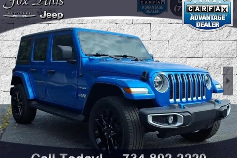 2022 Jeep Wrangler Unlimited 4xe Sahara photo 1