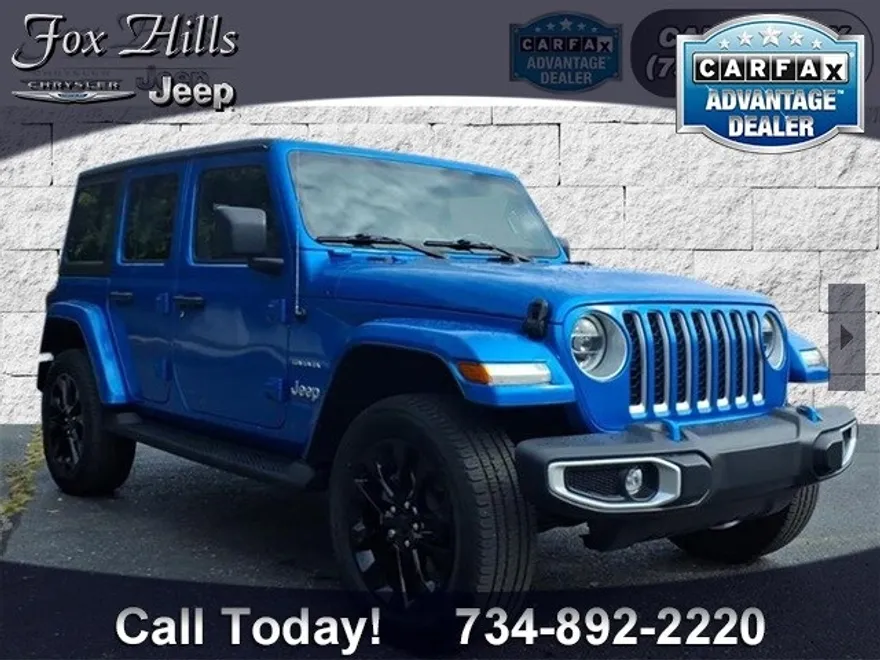2022 Jeep Wrangler Unlimited 4xe Sahara photo 1