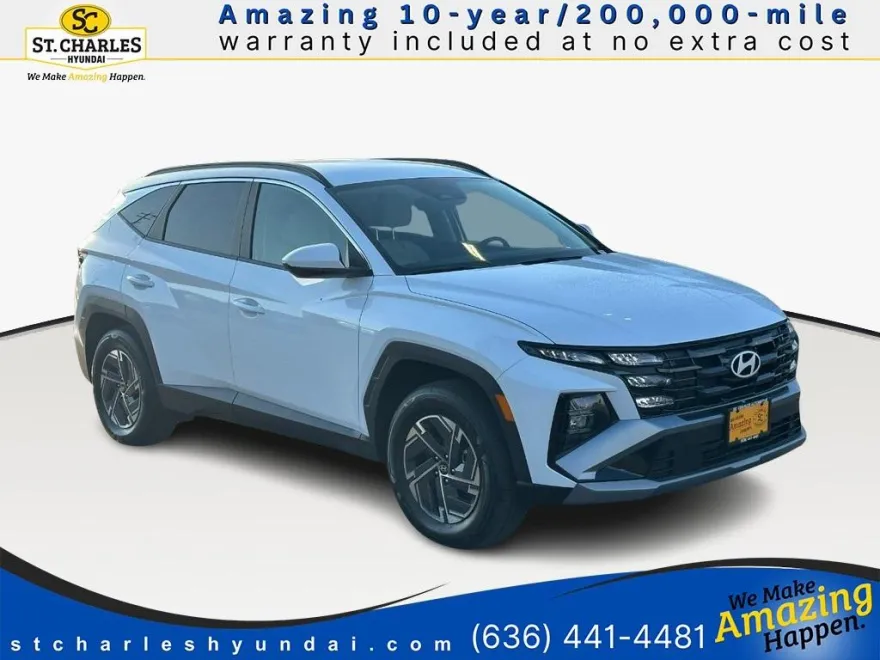 2025 Hyundai Tucson Hybrid Blue photo 1