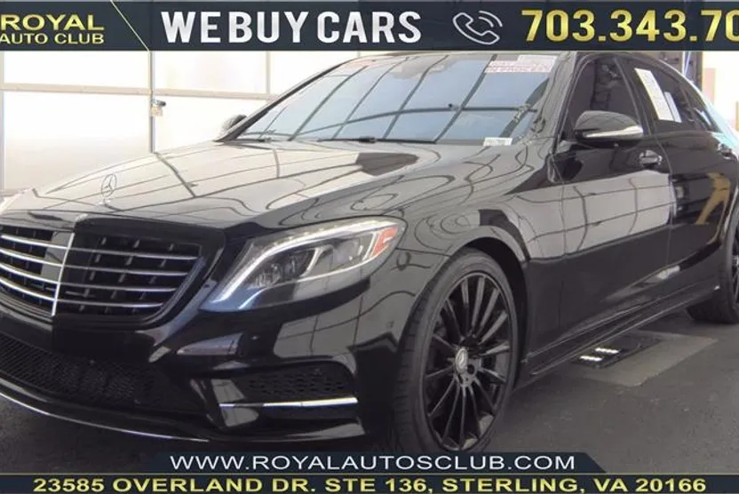 2015 Mercedes Benz S 550 photo 1
