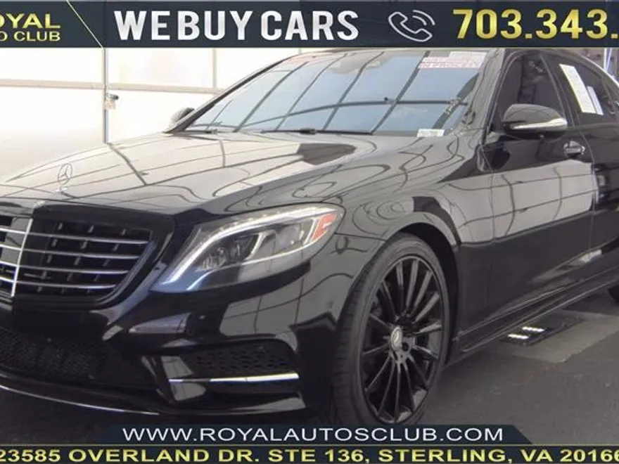 2015 Mercedes Benz S 550 photo 1