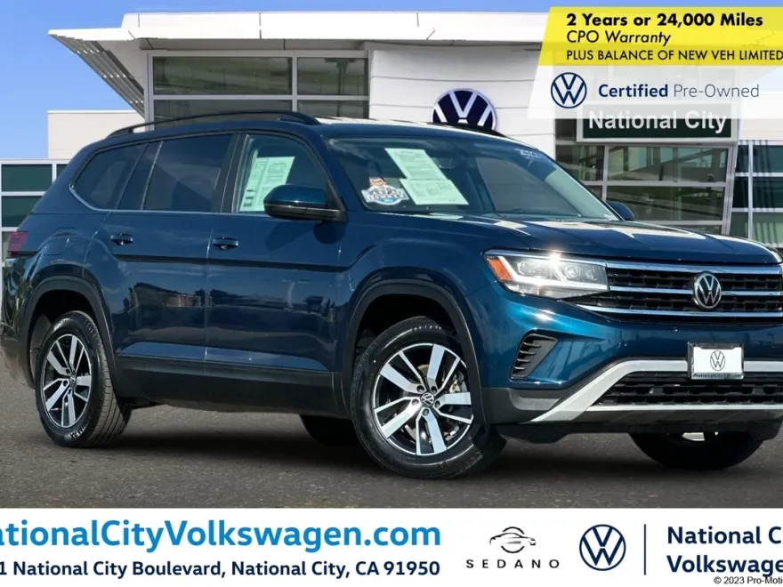 2022 Volkswagen Atlas SE photo 1