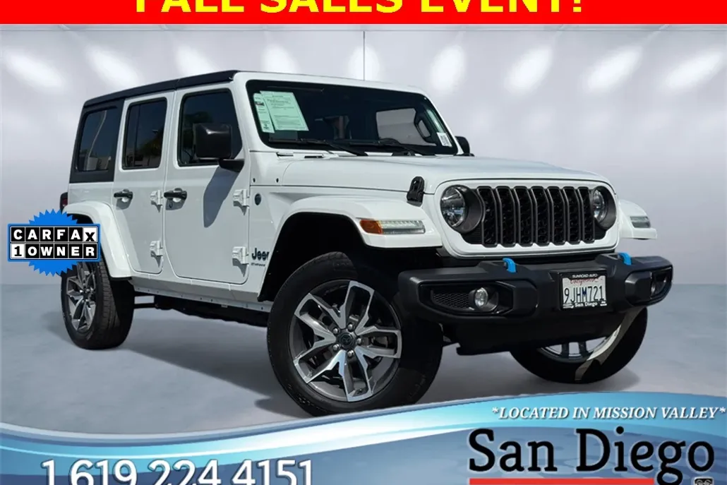 2024 Jeep Wrangler Sport S 4xe photo 1