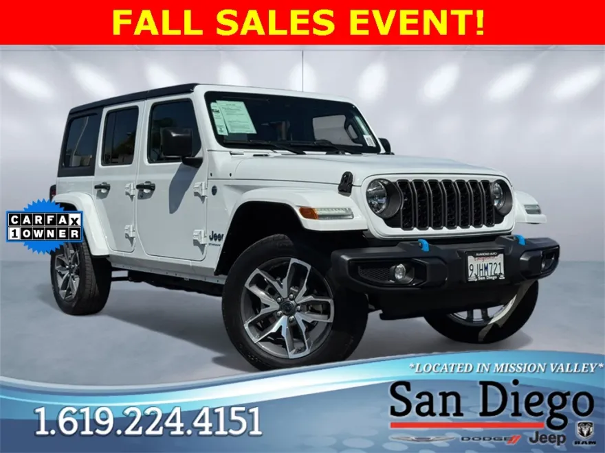 2024 Jeep Wrangler Sport S 4xe photo 1