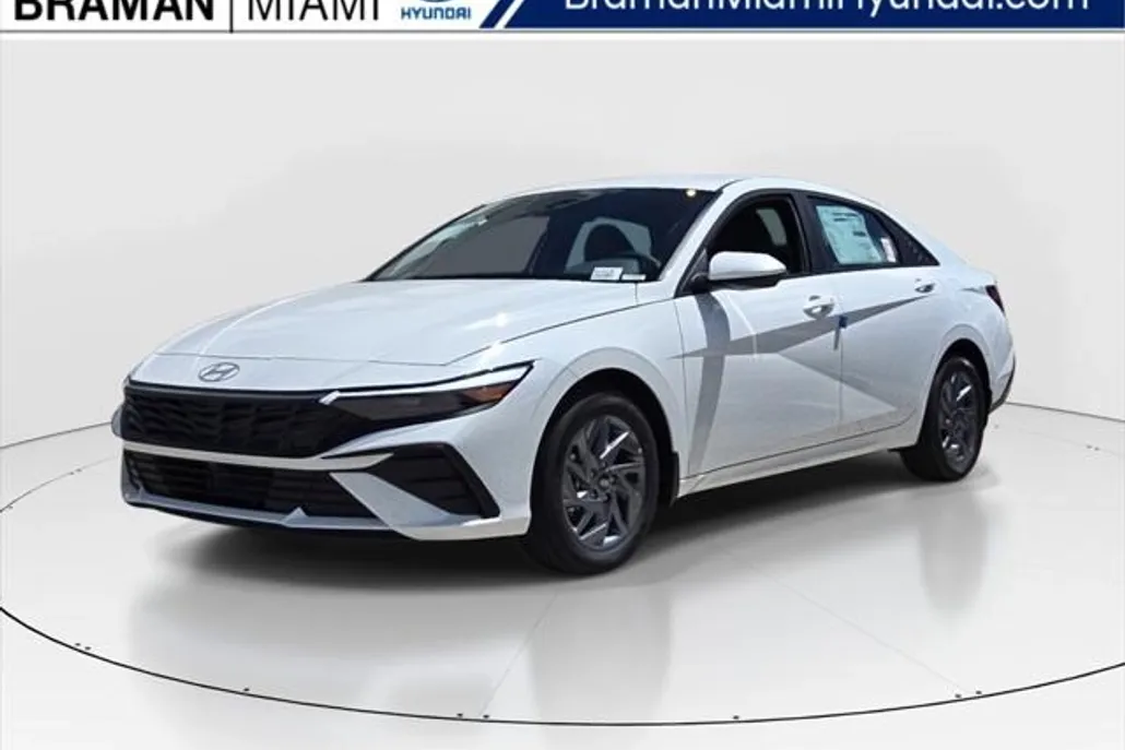 2025 Hyundai Elantra Hybrid Blue photo 1