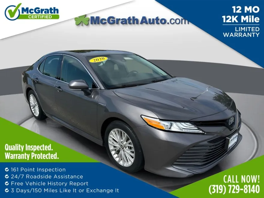 2020 Toyota Camry Hybrid XLE photo 1