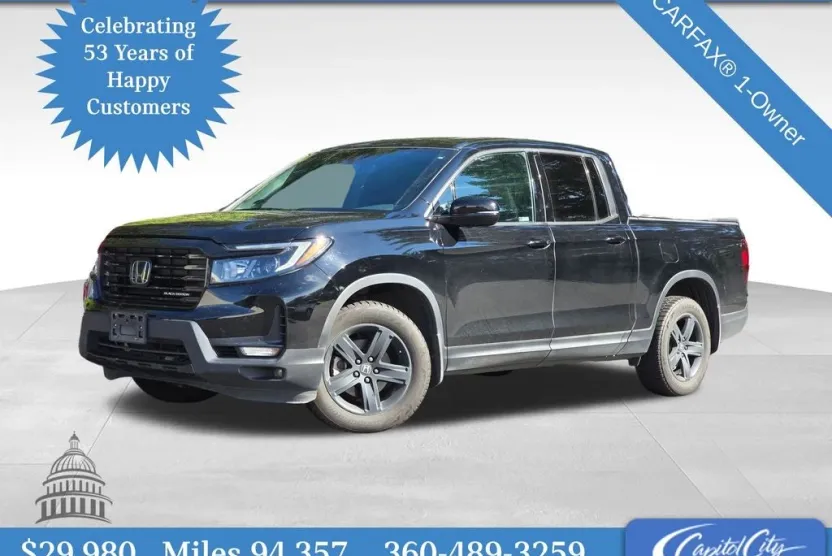 2021 Honda Ridgeline Black Edition photo 1