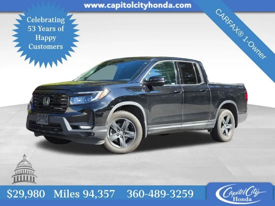 2021 Honda Ridgeline Black Edition photo 1