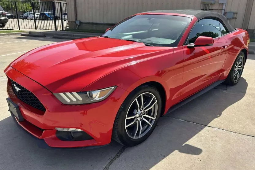 2017 Ford Mustang EcoBoost Premium Convertible photo 1