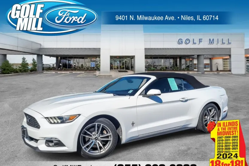 2015 Ford Mustang EcoBoost Premium Convertible photo 1