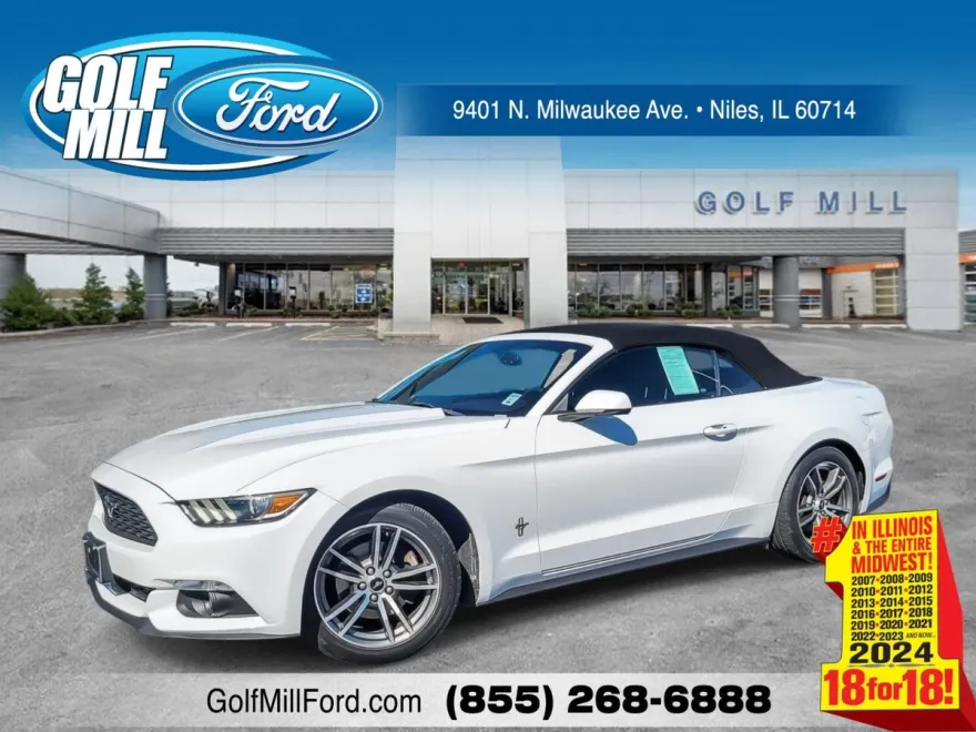 2015 Ford Mustang EcoBoost Premium Convertible photo 1