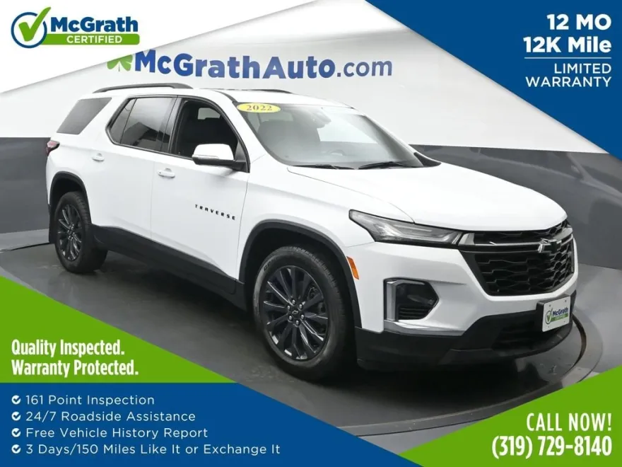 2022 Chevrolet Traverse RS photo 1