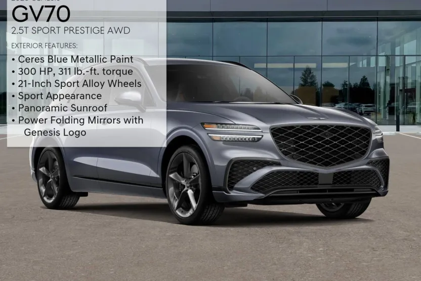 2026 Genesis GV70 2.5T Sport Prestige photo 1