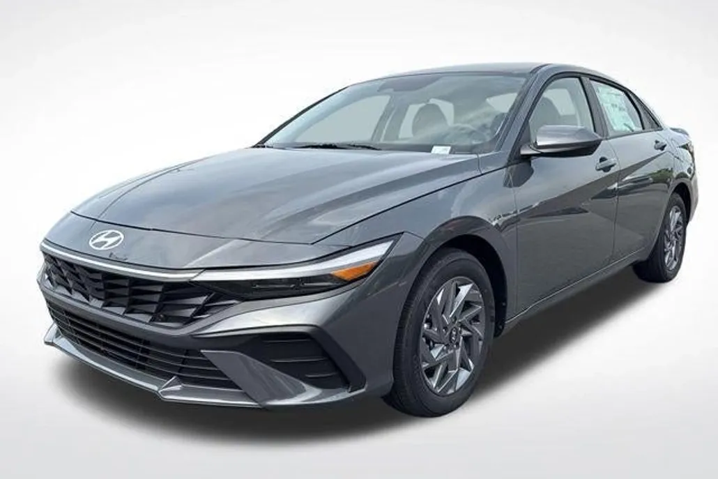 2025 Hyundai Elantra Hybrid Blue photo 1