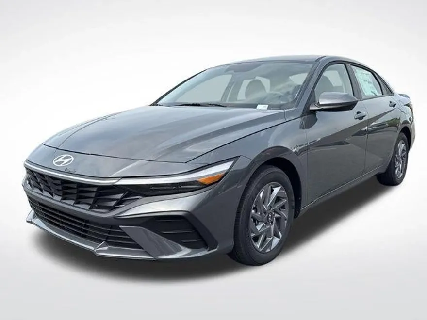 2025 Hyundai Elantra Hybrid Blue photo 1