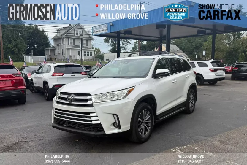 2019 Toyota Highlander SE XLE photo 1