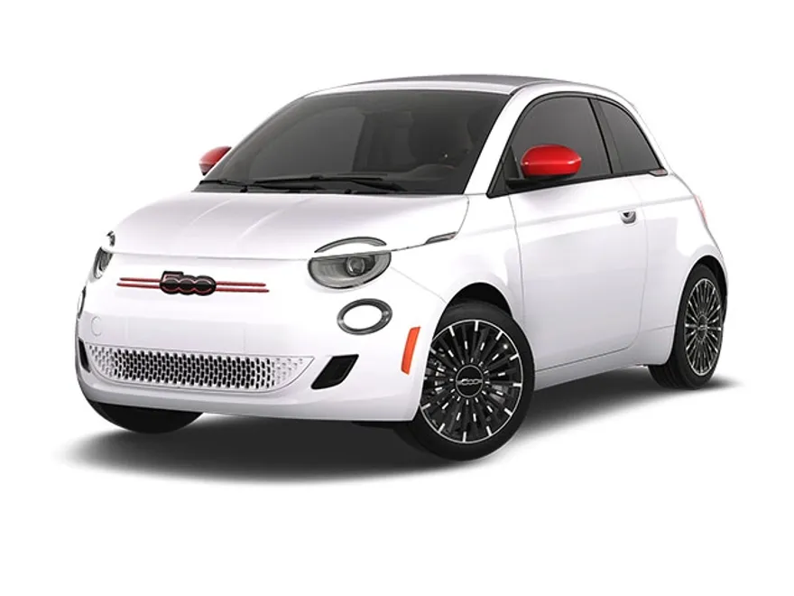 2024 Fiat 500e Red photo 1