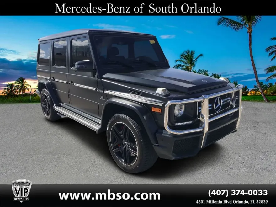 2018 Mercedes Benz G AMG 63 photo 1