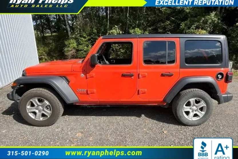 2018 Jeep Wrangler Unlimited Sport S photo 1