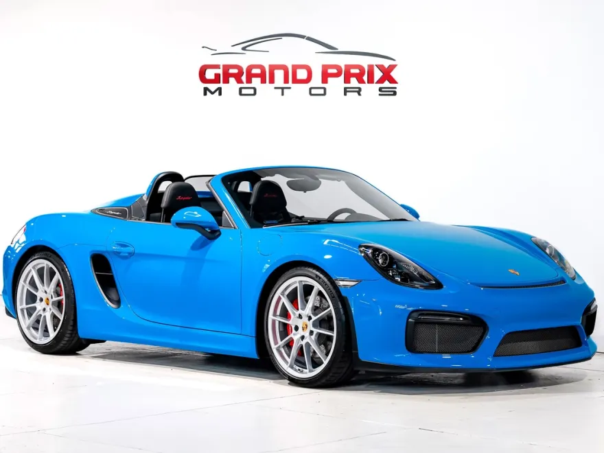 2016 Porsche Boxster Spyder photo 1