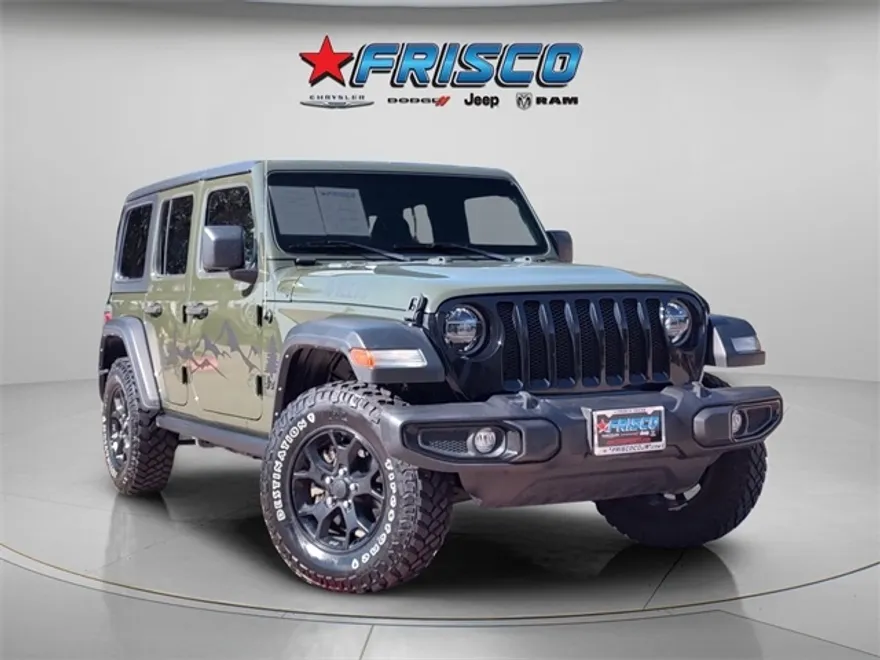2021 Jeep Wrangler Unlimited Willys photo 1