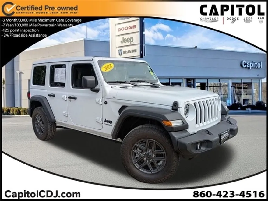 2022 Jeep Wrangler Unlimited Sport S photo 1