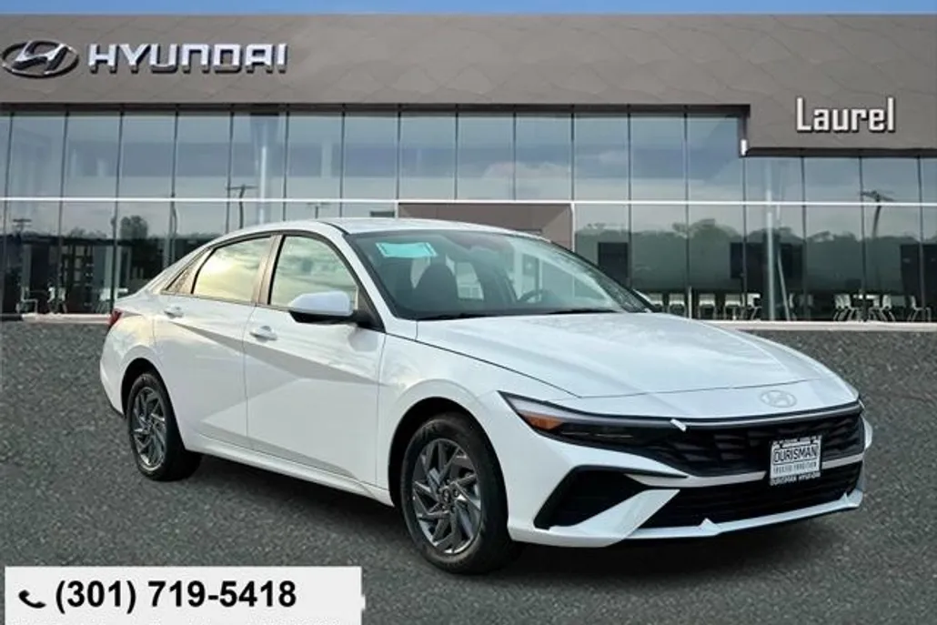 2025 Hyundai Elantra Hybrid Blue photo 1