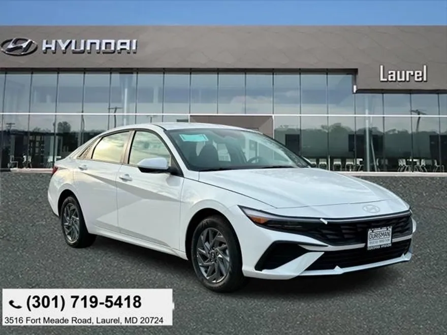 2025 Hyundai Elantra Hybrid Blue photo 1