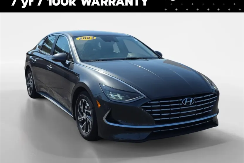 2023 Hyundai Sonata Hybrid Blue photo 1
