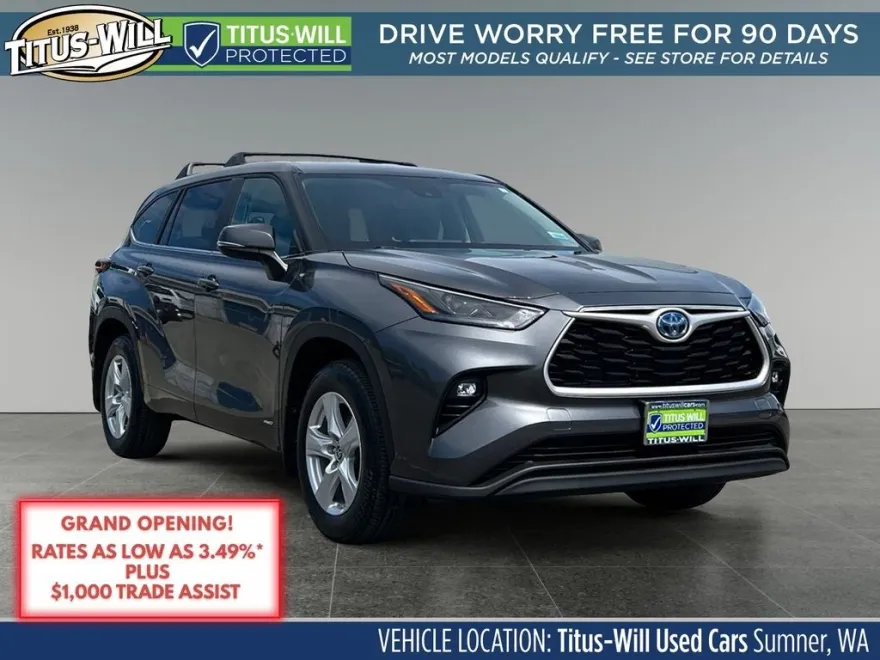 2024 Toyota Highlander Hybrid LE photo 1