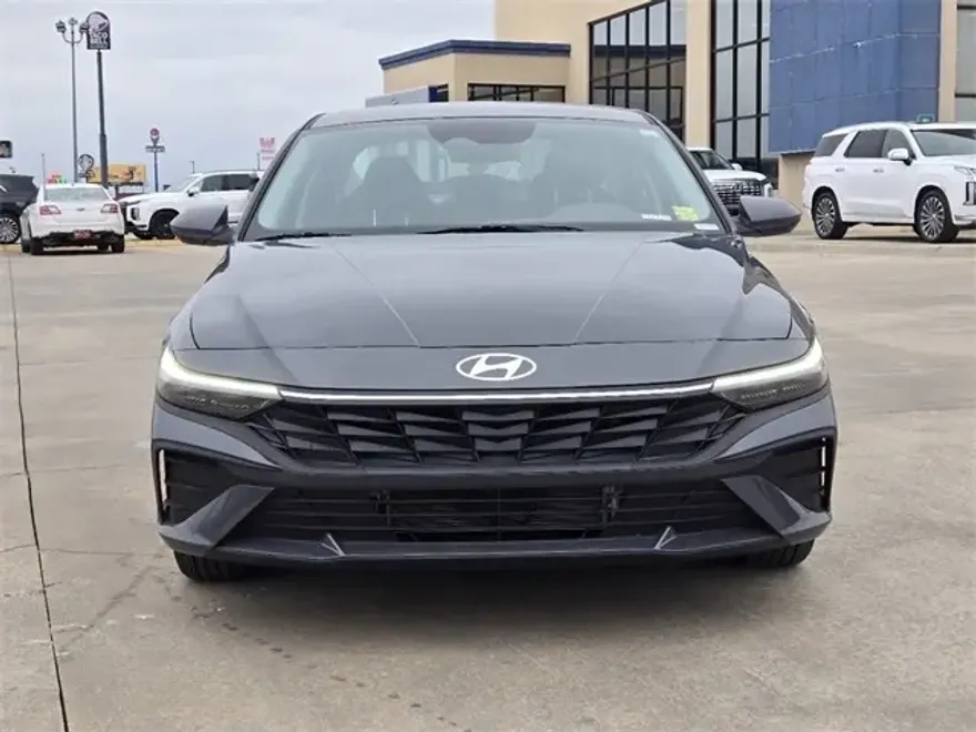 2025 Hyundai Elantra Hybrid Blue photo 1